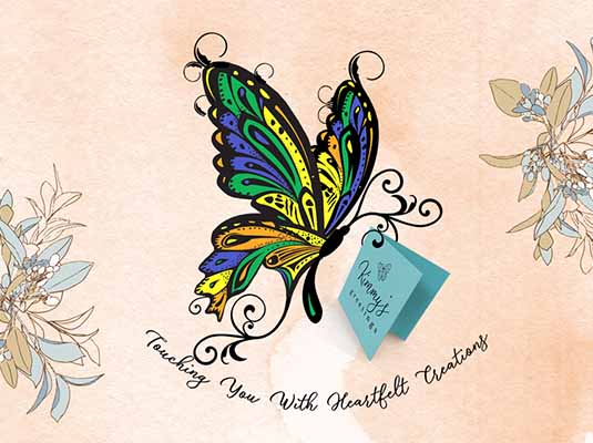 Kimmy's Greetings Business Card